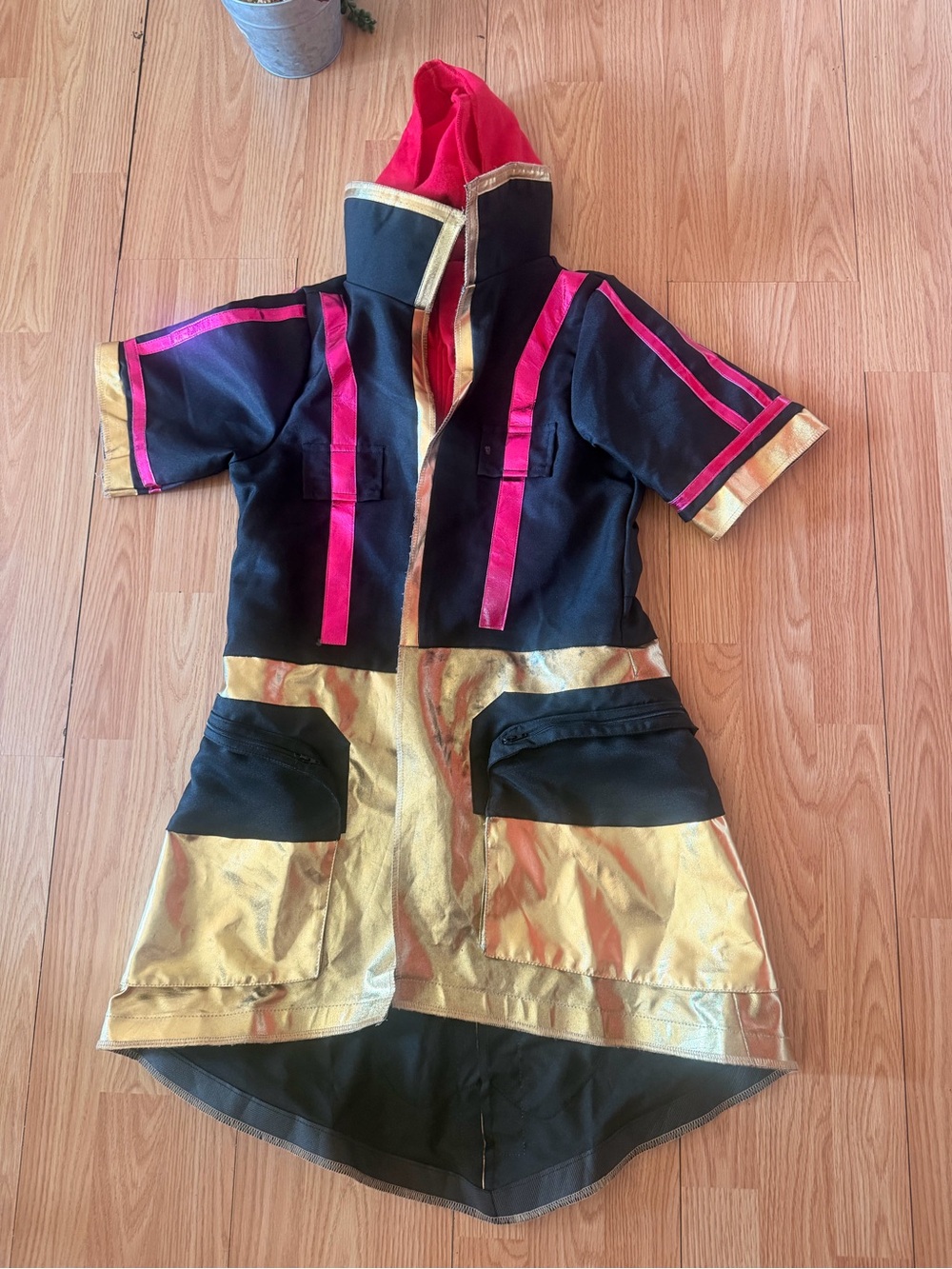 Fortnite Drift Halloween costume, with red jacket, size L (kids), 32-inch chest.